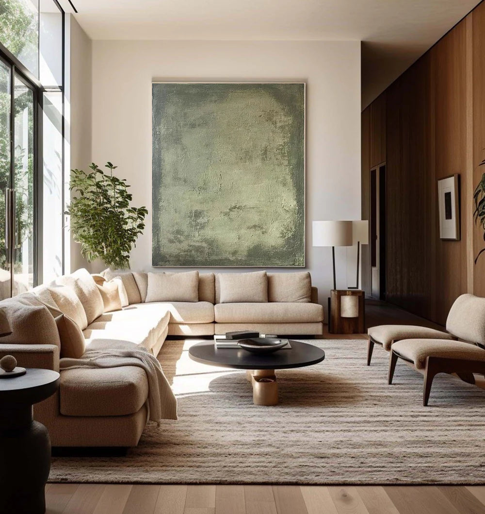 Blue & Green Abstract Painting #BGA 026