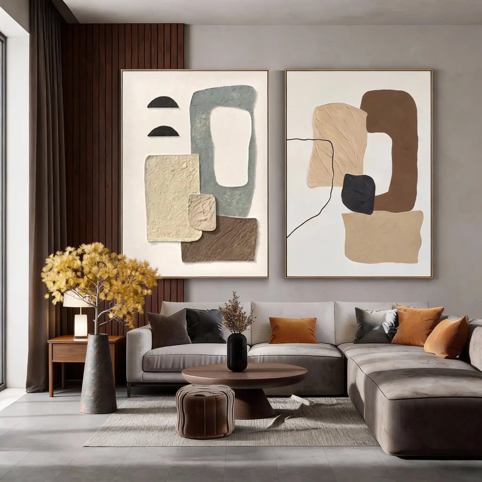 Abstract Painting "Écho"