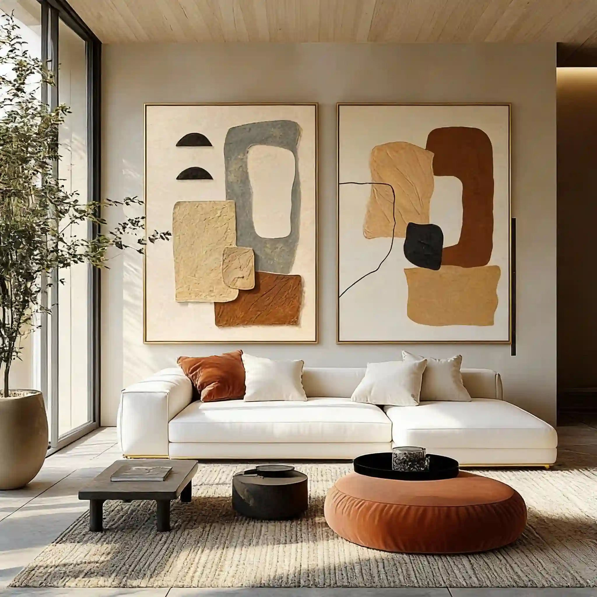 Abstract Painting "Écho"