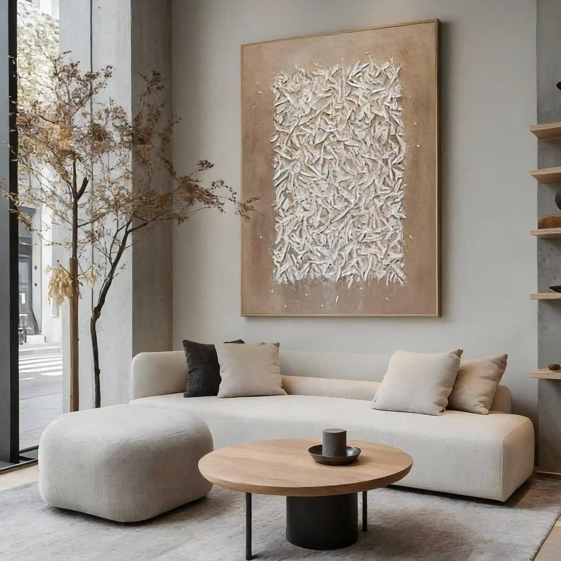 Texture Wabi-Sabi Wall Art Painting - Entropy