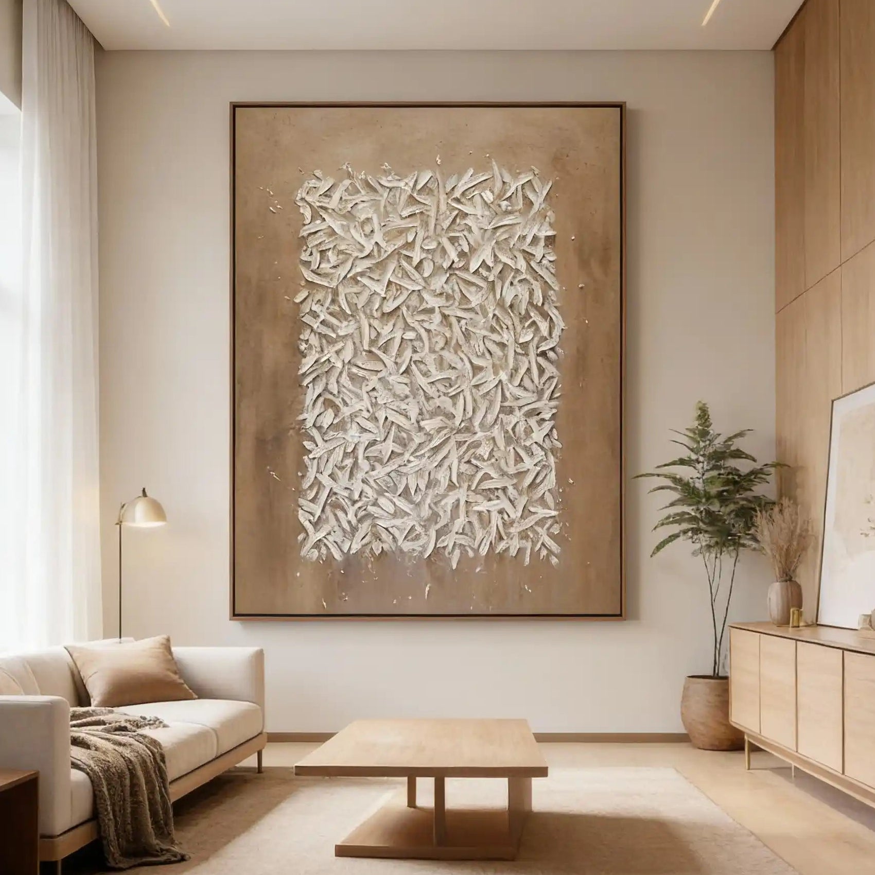 Texture Wabi-Sabi Wall Art Painting - Entropy