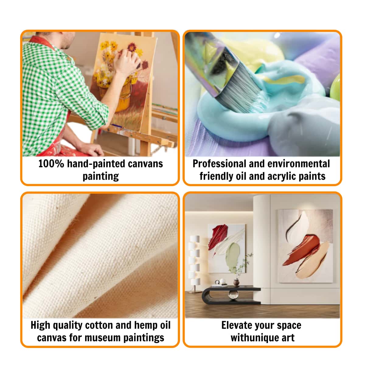 Sea & Sky Abstract Wall Art #MS134