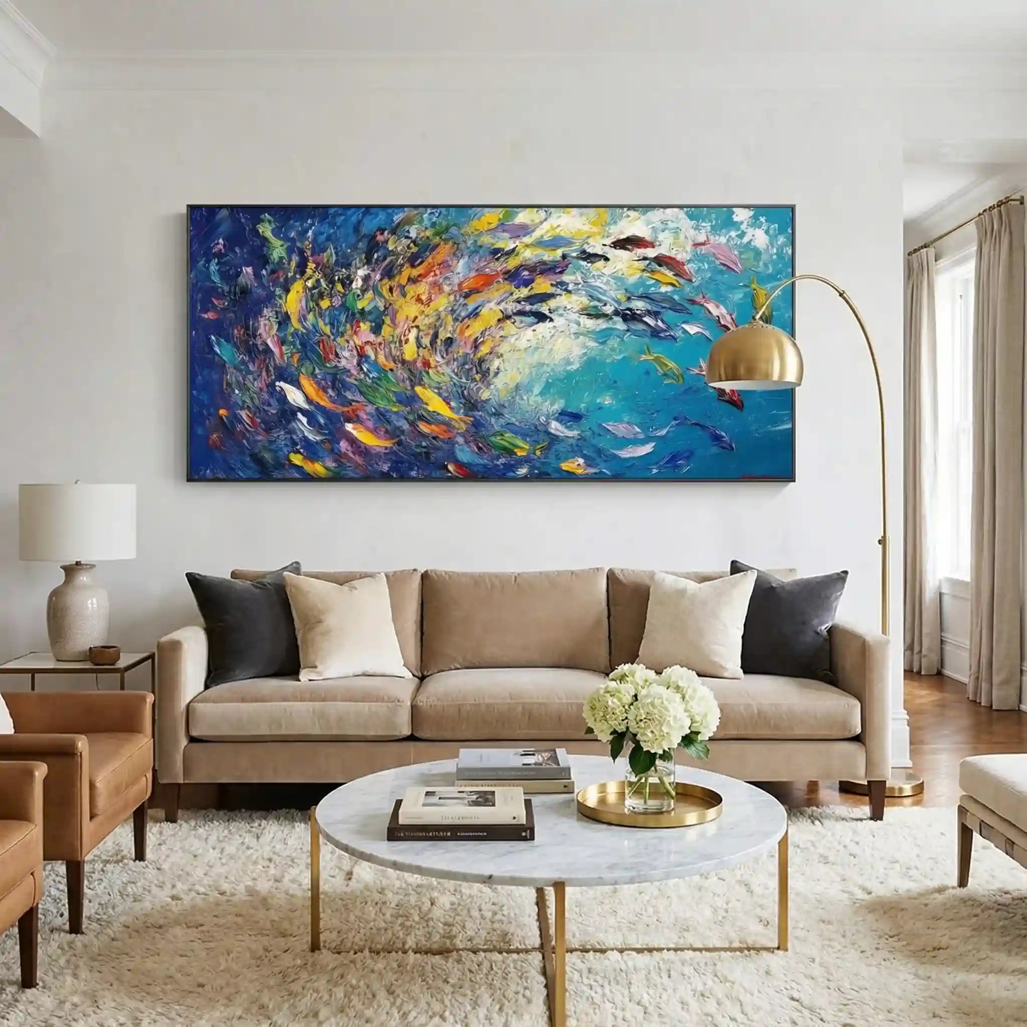 Abstract Animal Textured Wall Art #AL126