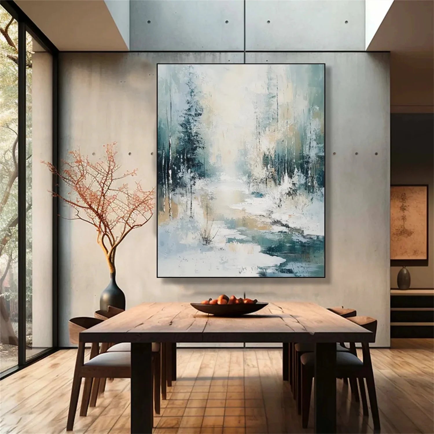 Flower & Tree Abstract Wall Art #ML159