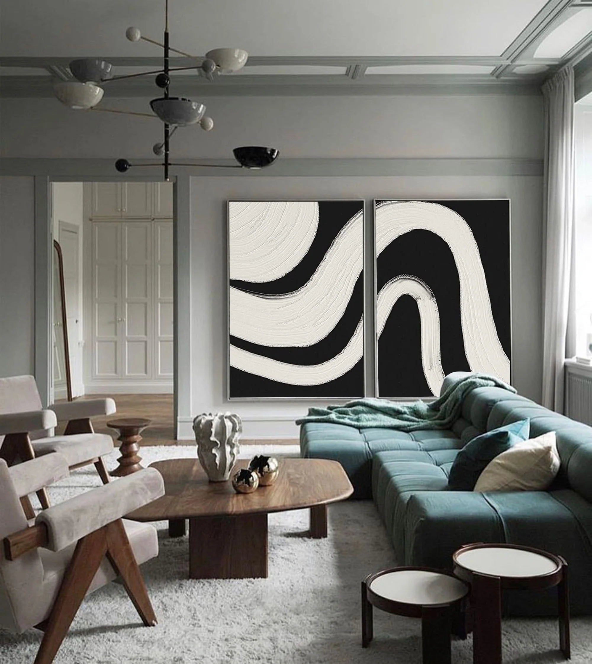 Abstract Tranquility Set of 2 #WS020