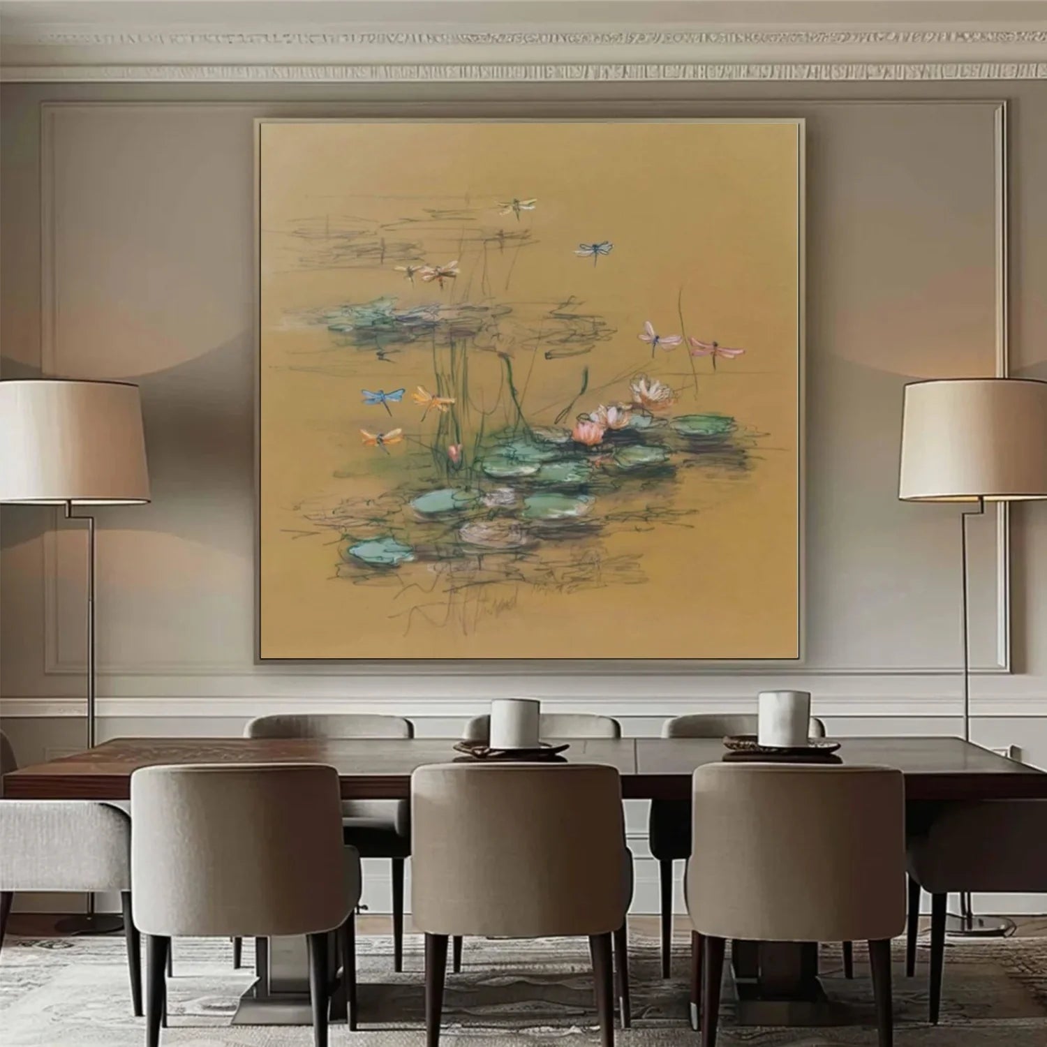 Flower & Tree Abstract Wall Art #ML175