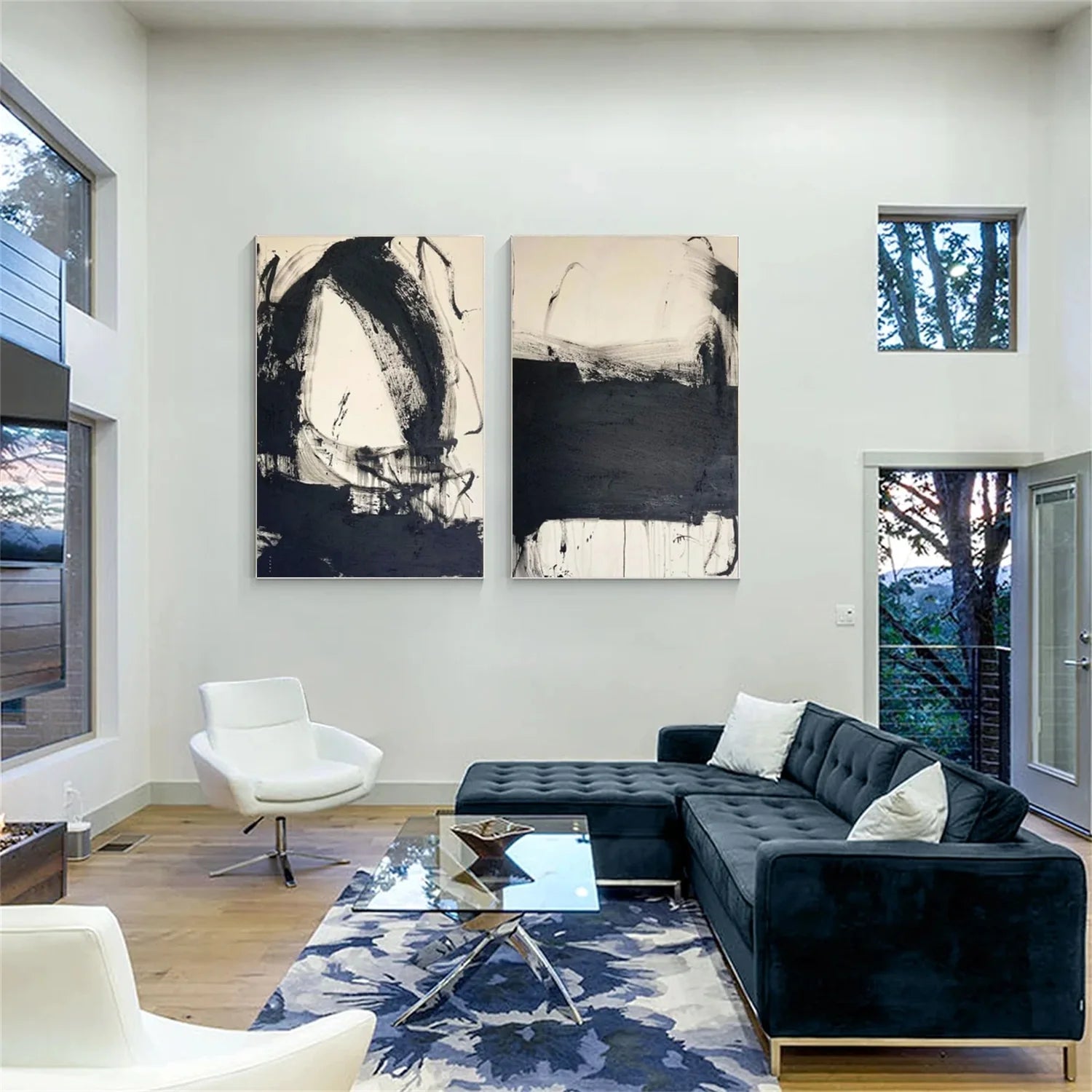 Abstract Tranquility Set of 2 #WS526