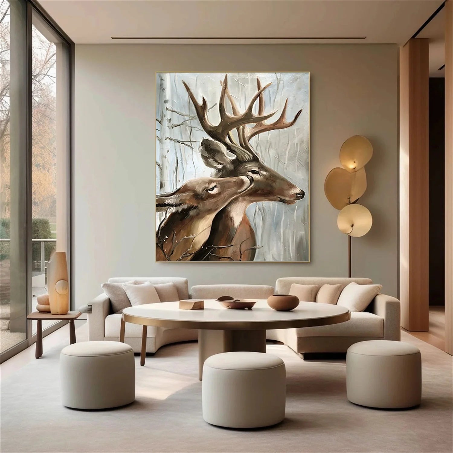 Abstract Animal Wall Art #AL138