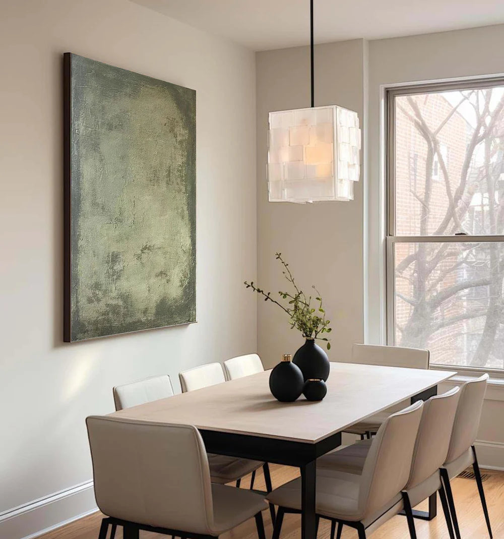 Blue & Green Abstract Painting #BGA 026