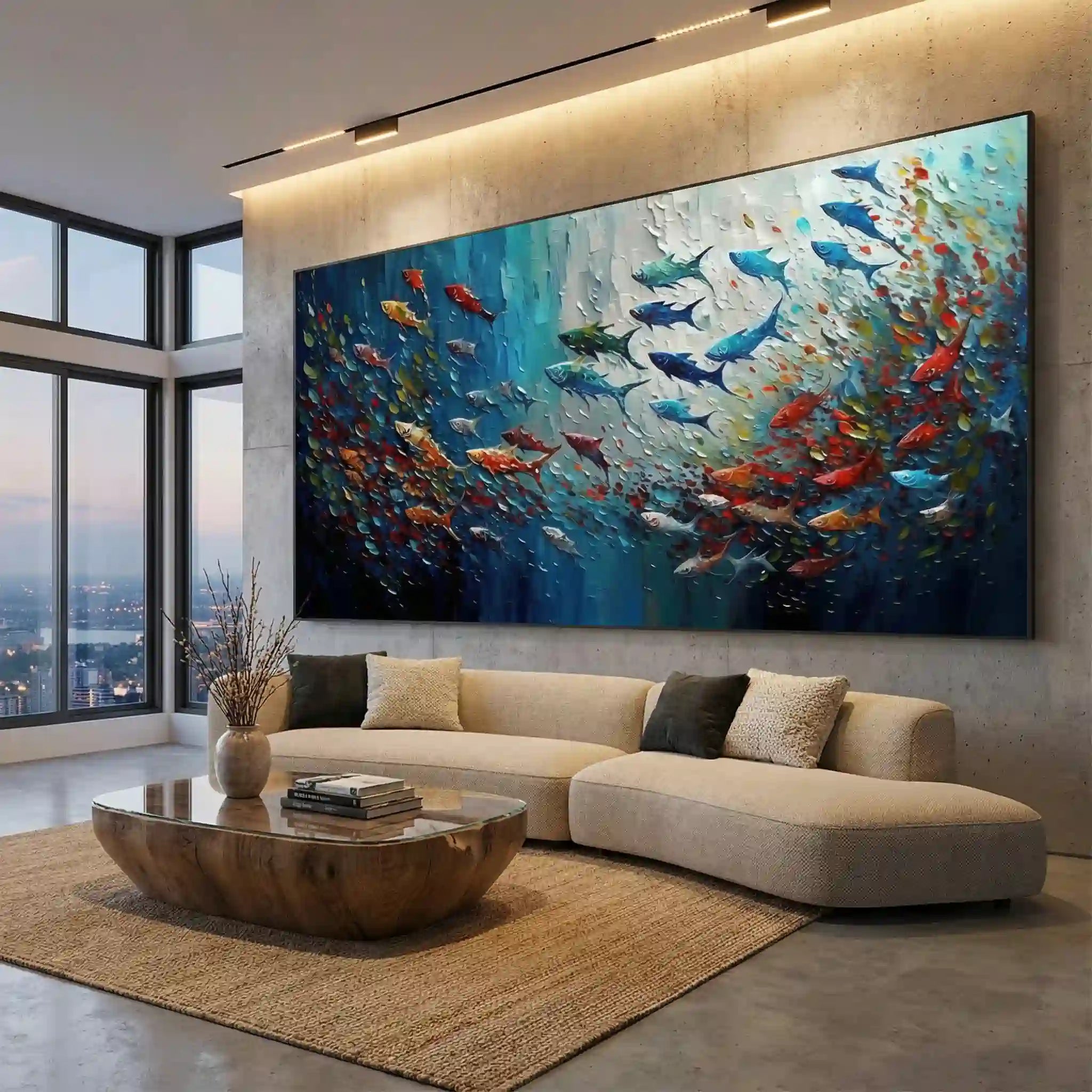 Abstract Animal Wall Art #AL110