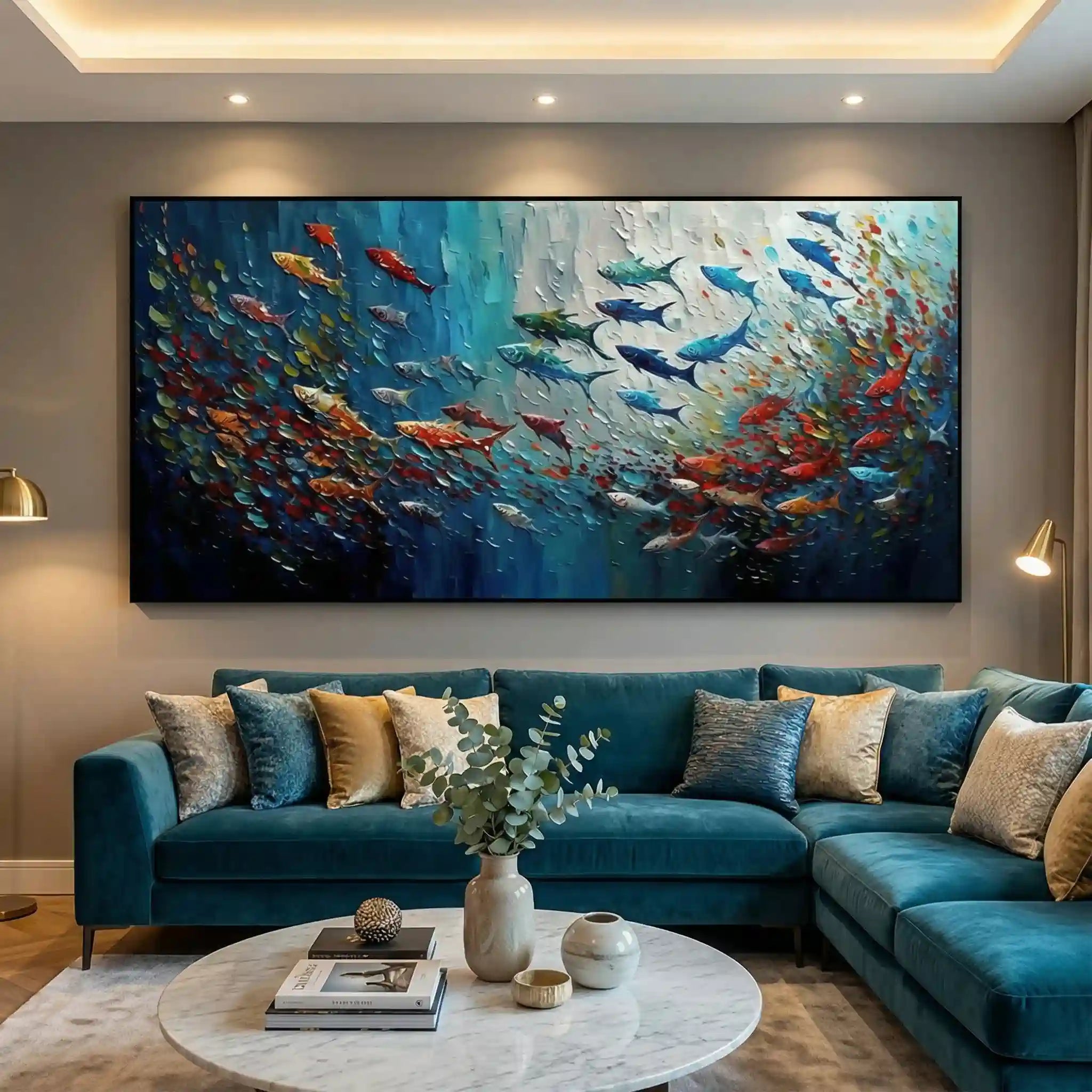 Abstract Animal Wall Art #AL110