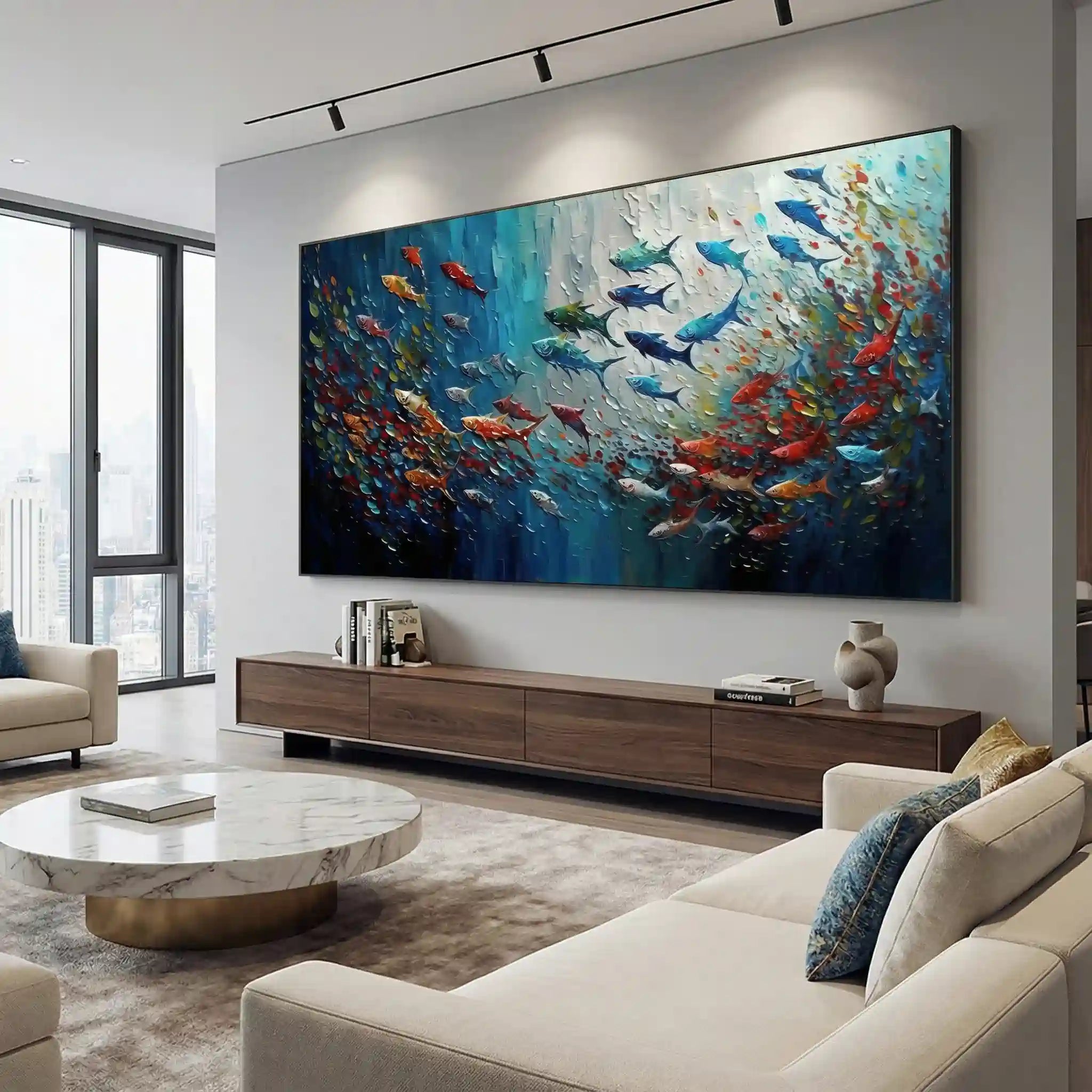 Abstract Animal Wall Art #AL110