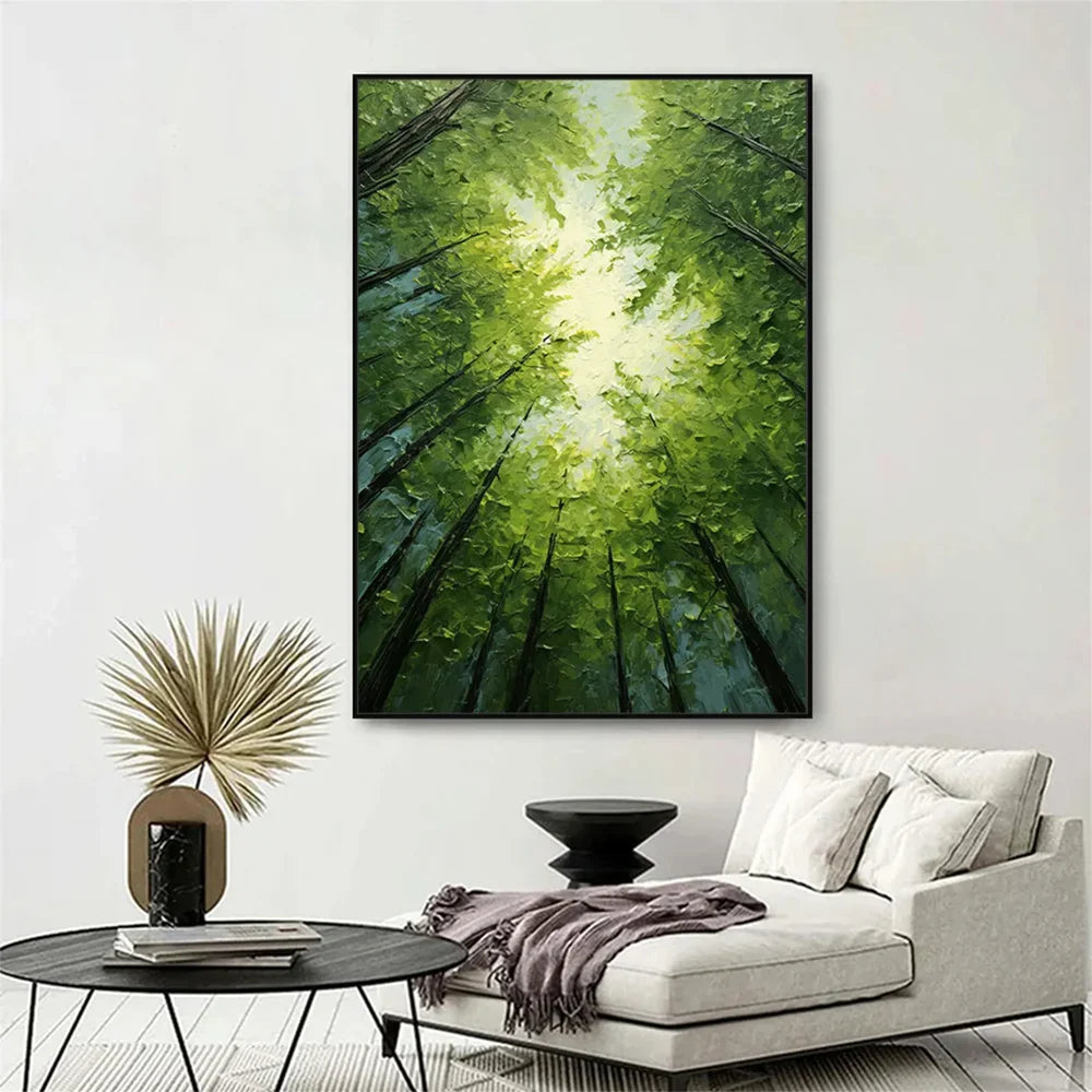 Tree Textured Painting Canvas #TP017