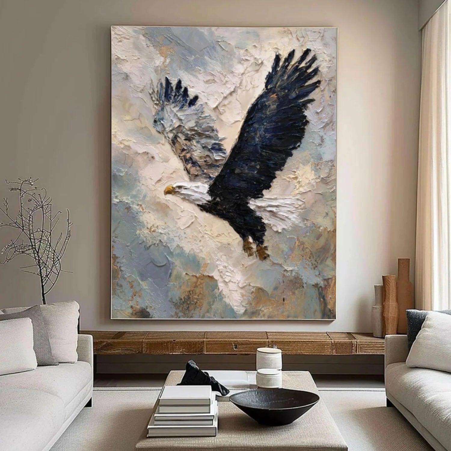 Abstract Animal Textured Wall Art #AL146