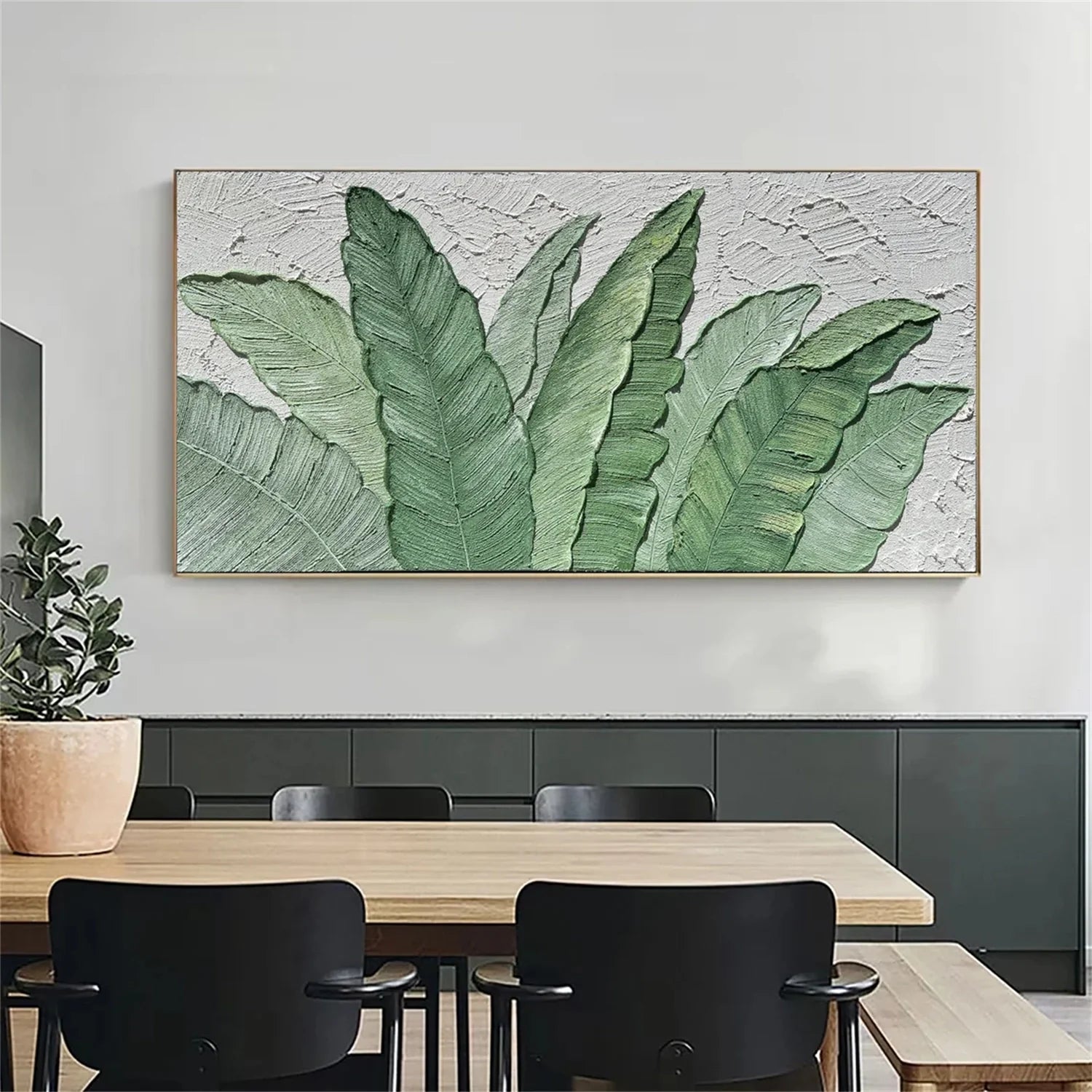 Colorful Flower & Tree Abstract Wall Art #ML054