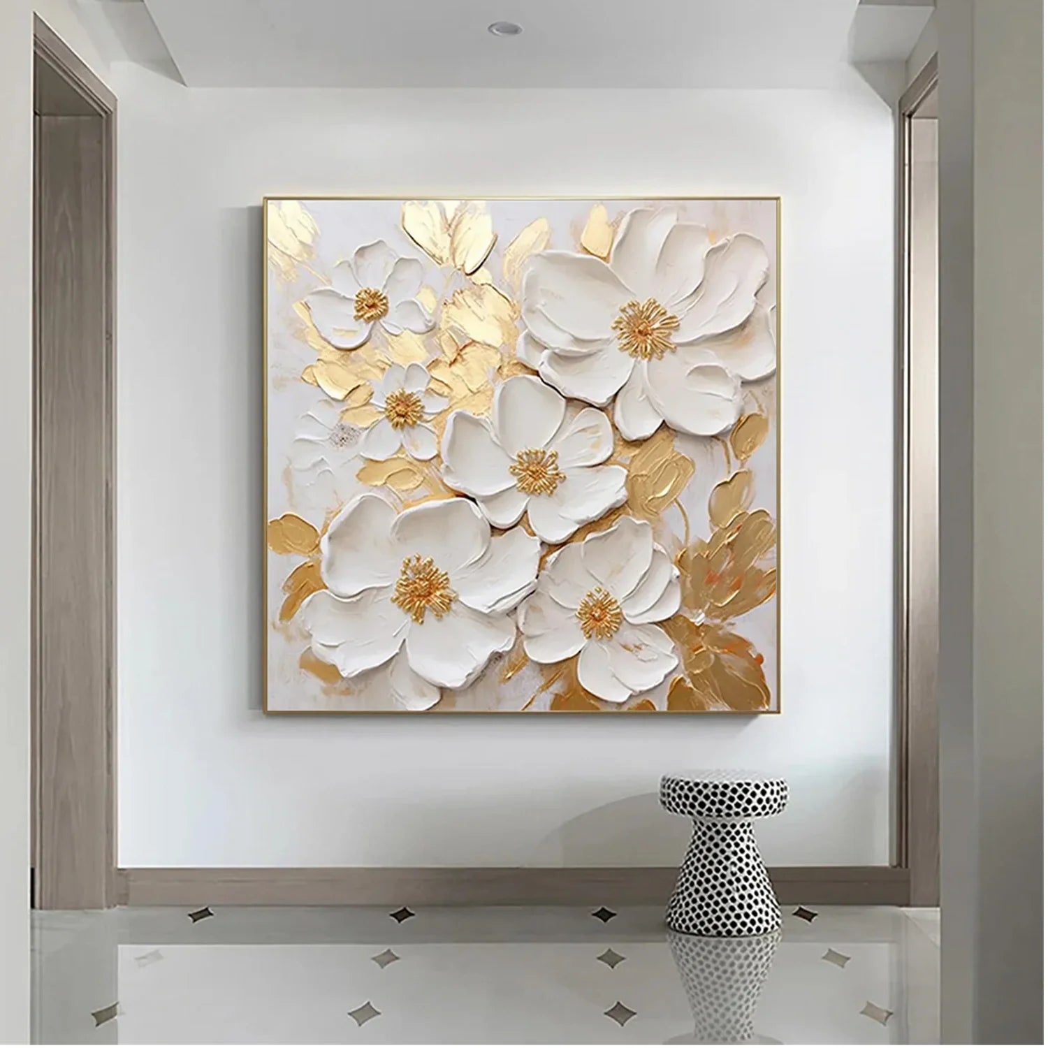 Flower & Tree Abstract Wall Art #ML090