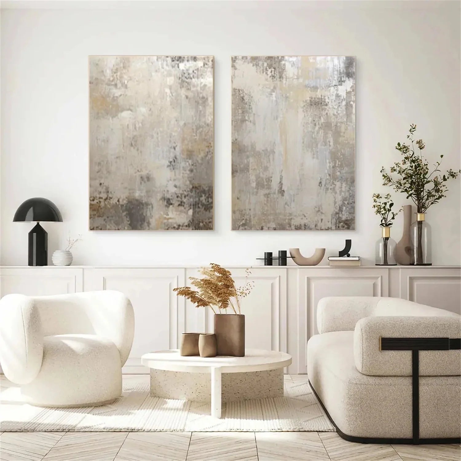 Wabi Sabi Canvas Art Set of 2 #WS797