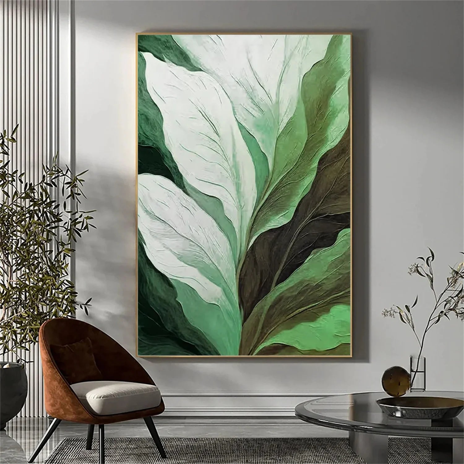 Flower & Tree Abstract Wall Art #ML116