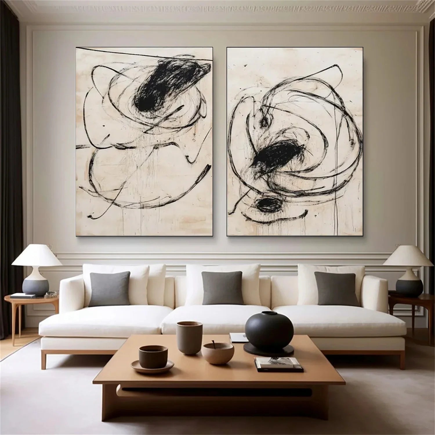 WABI SABI TRANQUILITY Set of 2 #WS560