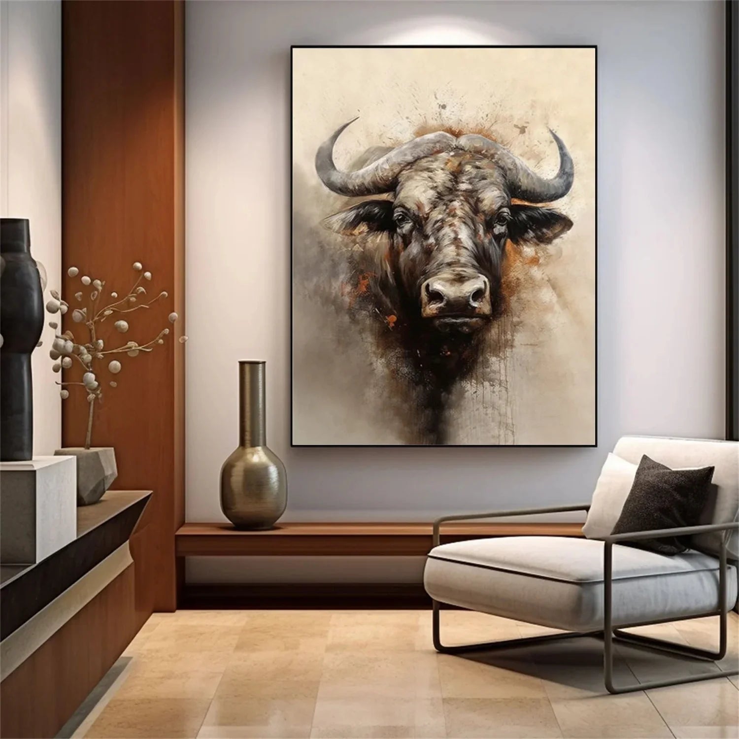 Abstract Animal Wall Art #AL134