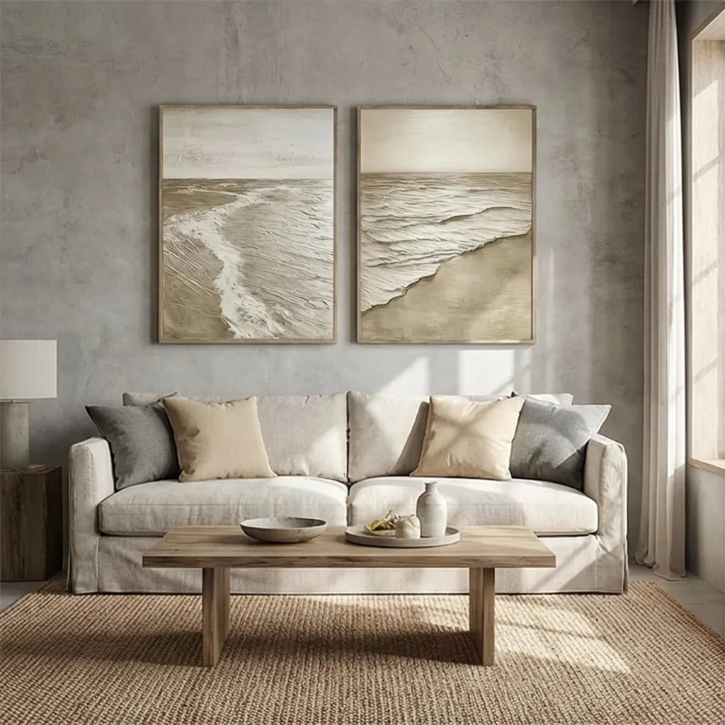 Minimalist Sea & Sky Art Set of 2 #MS081