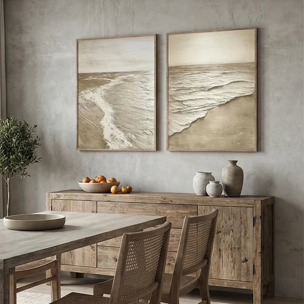 Minimalist Sea & Sky Art Set of 2 #MS081