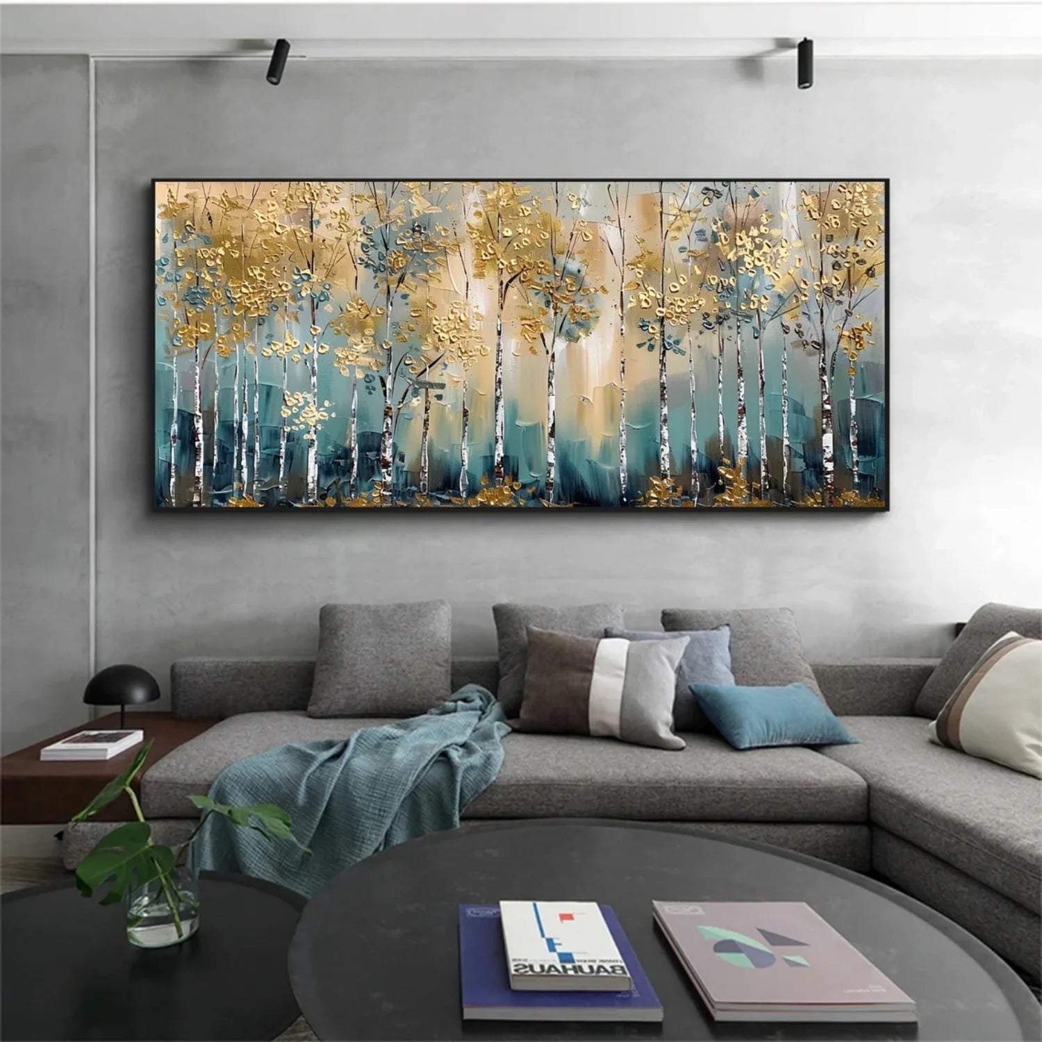 Tree Abstract Textured Wall Art #TP043
