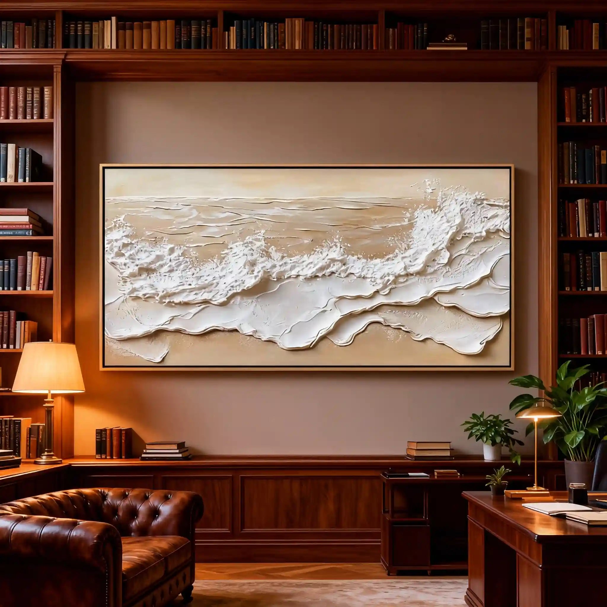 Abstract Painting "Marée Éternelle"