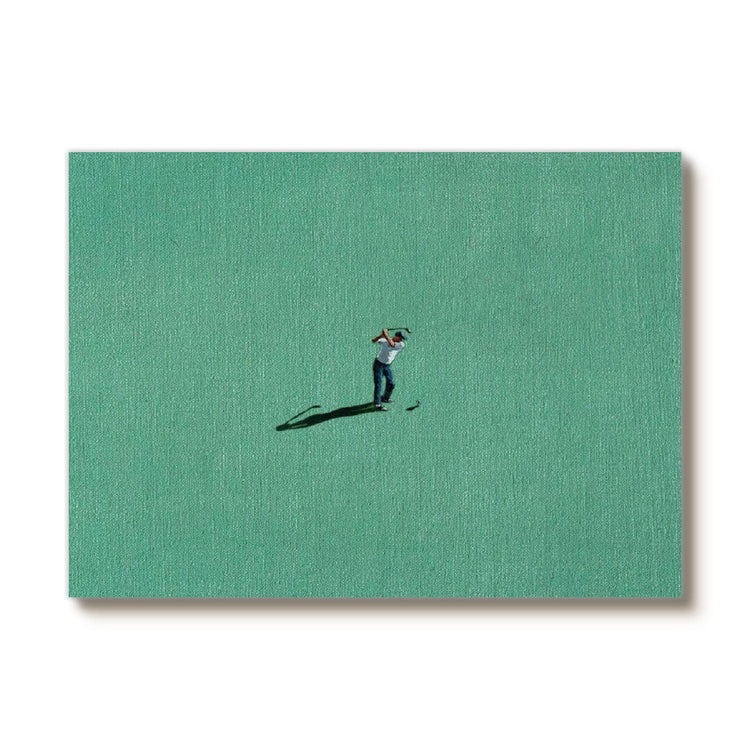 Modern Abstract Wall Art Painting "The Swing"