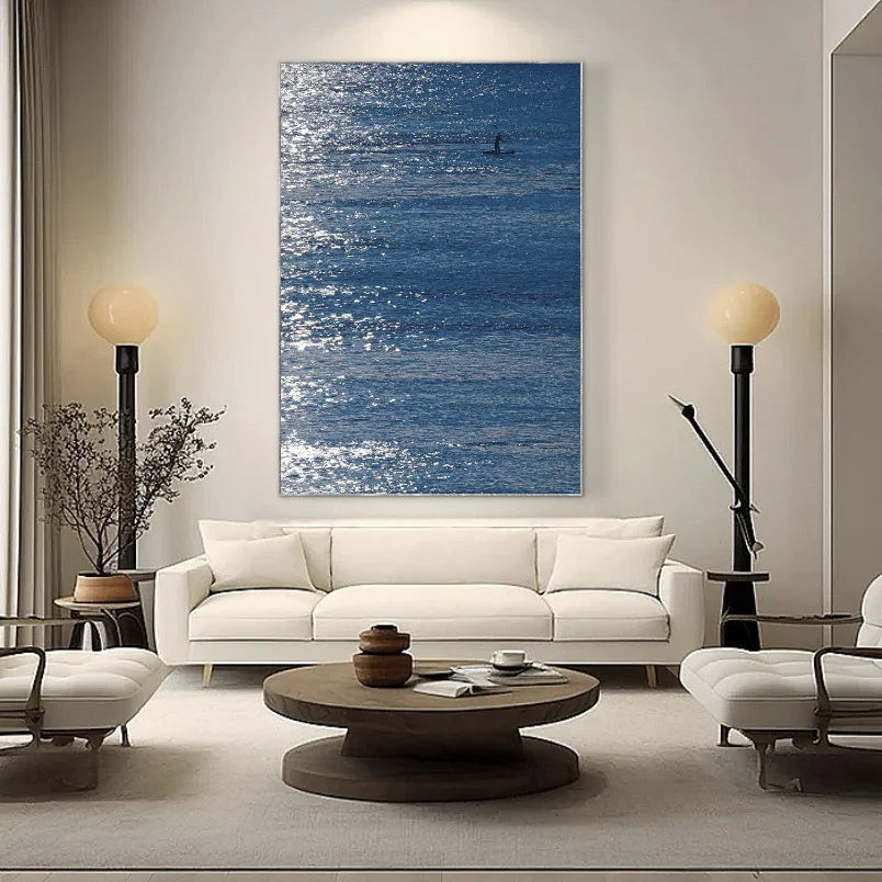 Wave Seeker | Contemporary Textured Canvas Art Painting