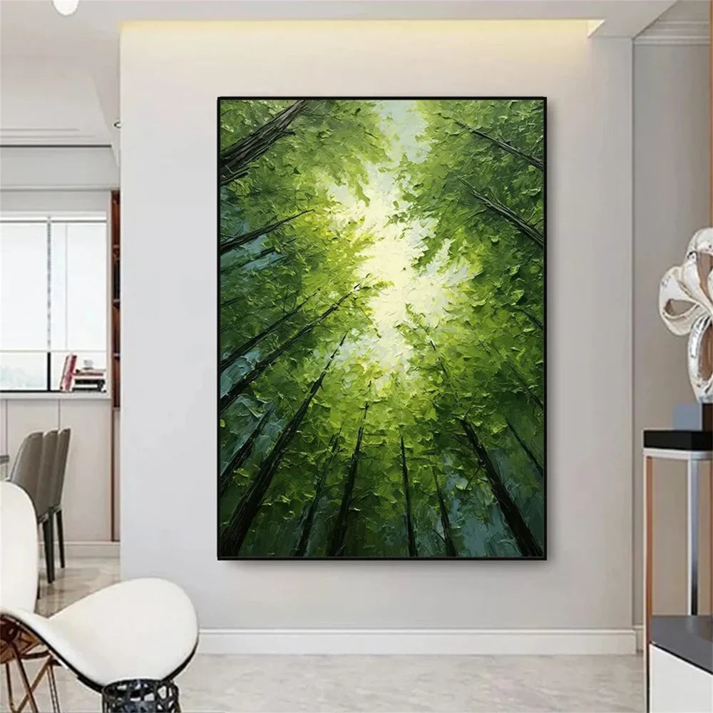 Tree Textured Painting Canvas #TP017