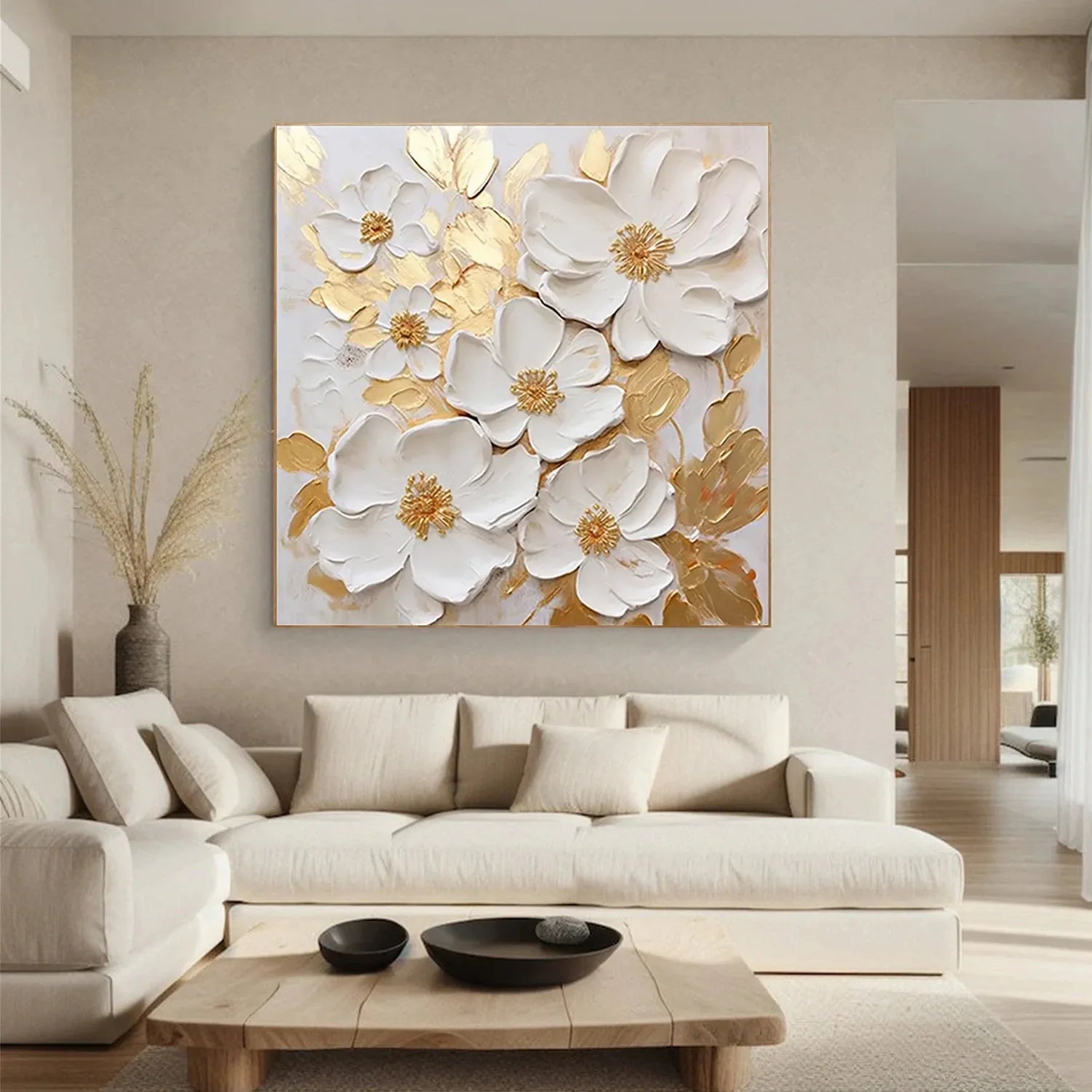 Flower & Tree Abstract Wall Art #ML090