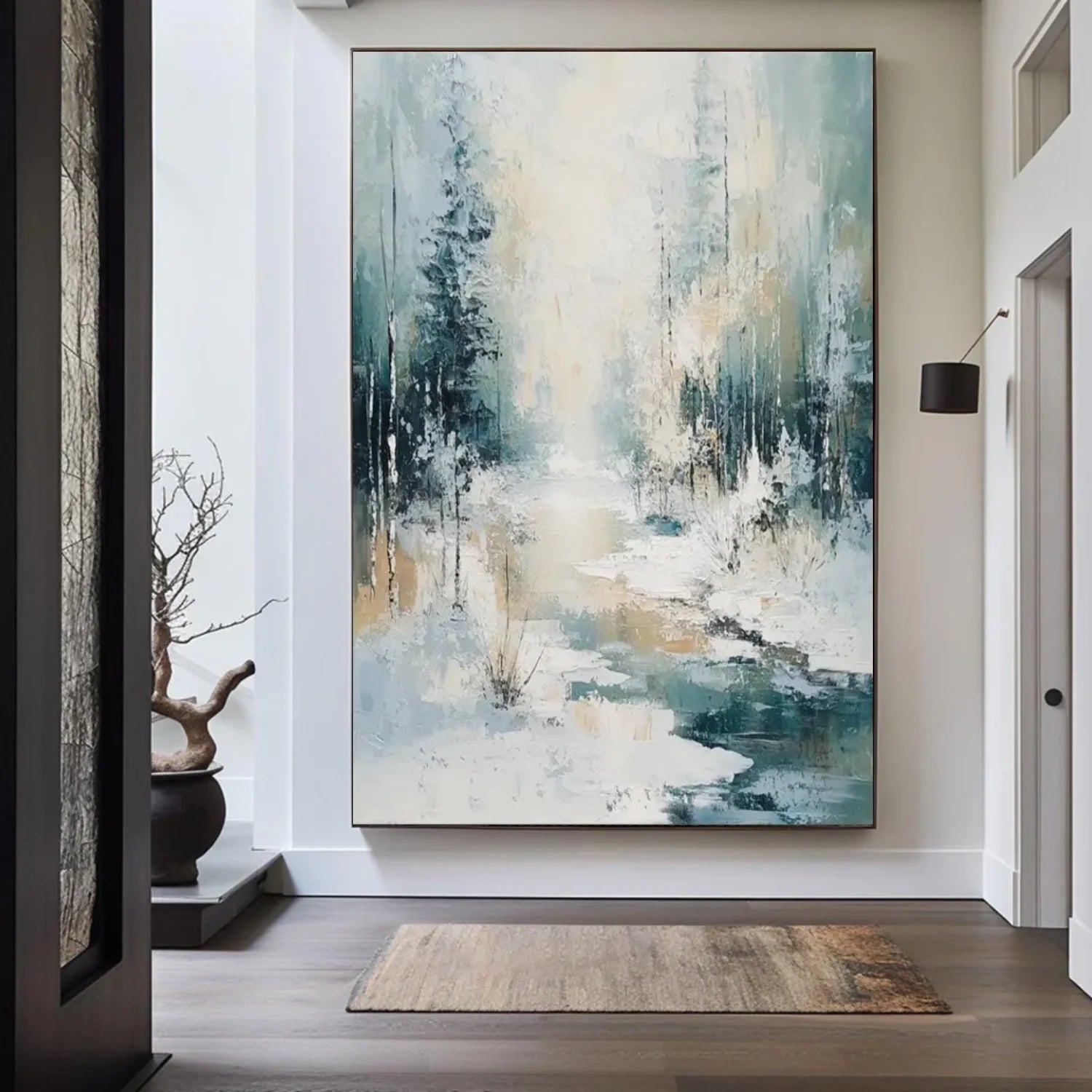 Flower & Tree Abstract Wall Art #ML159