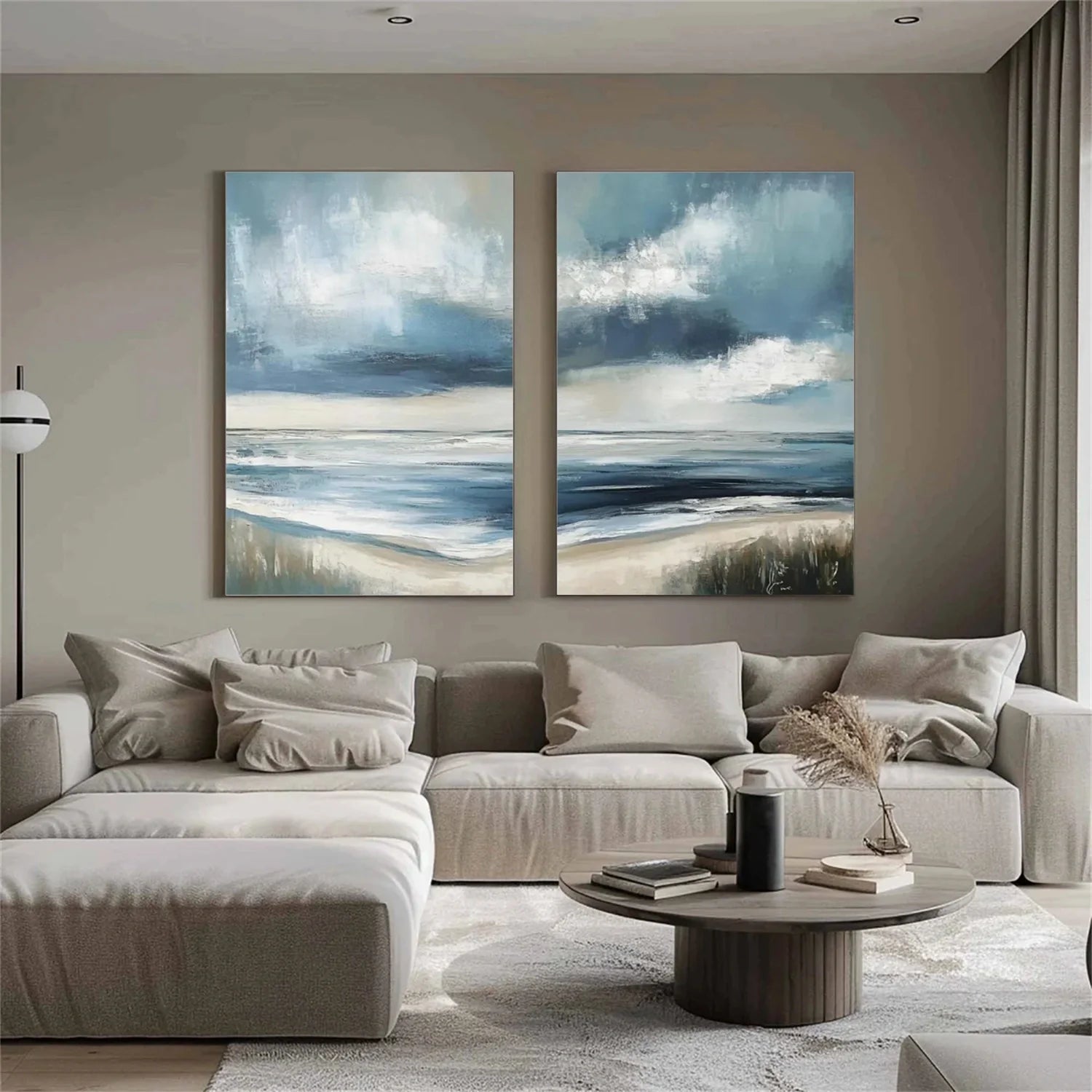 Sea & Sky Abstract Wall Art #MS128