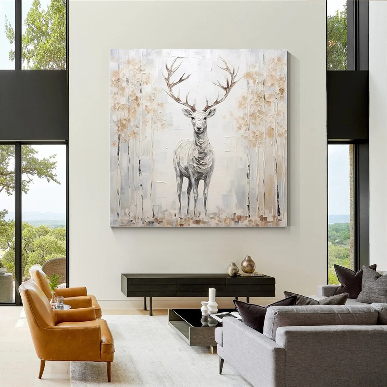 Abstract Animal Wall Art #AL135