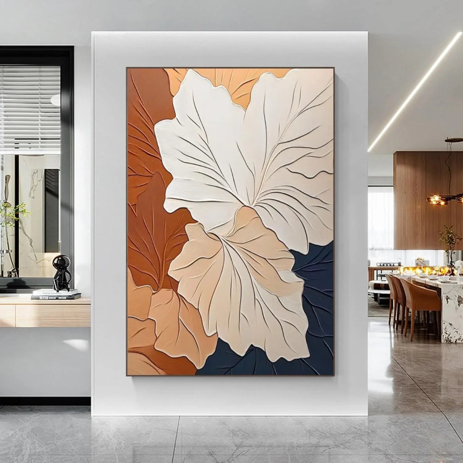 Flower & Tree Abstract Wall Art #ML163