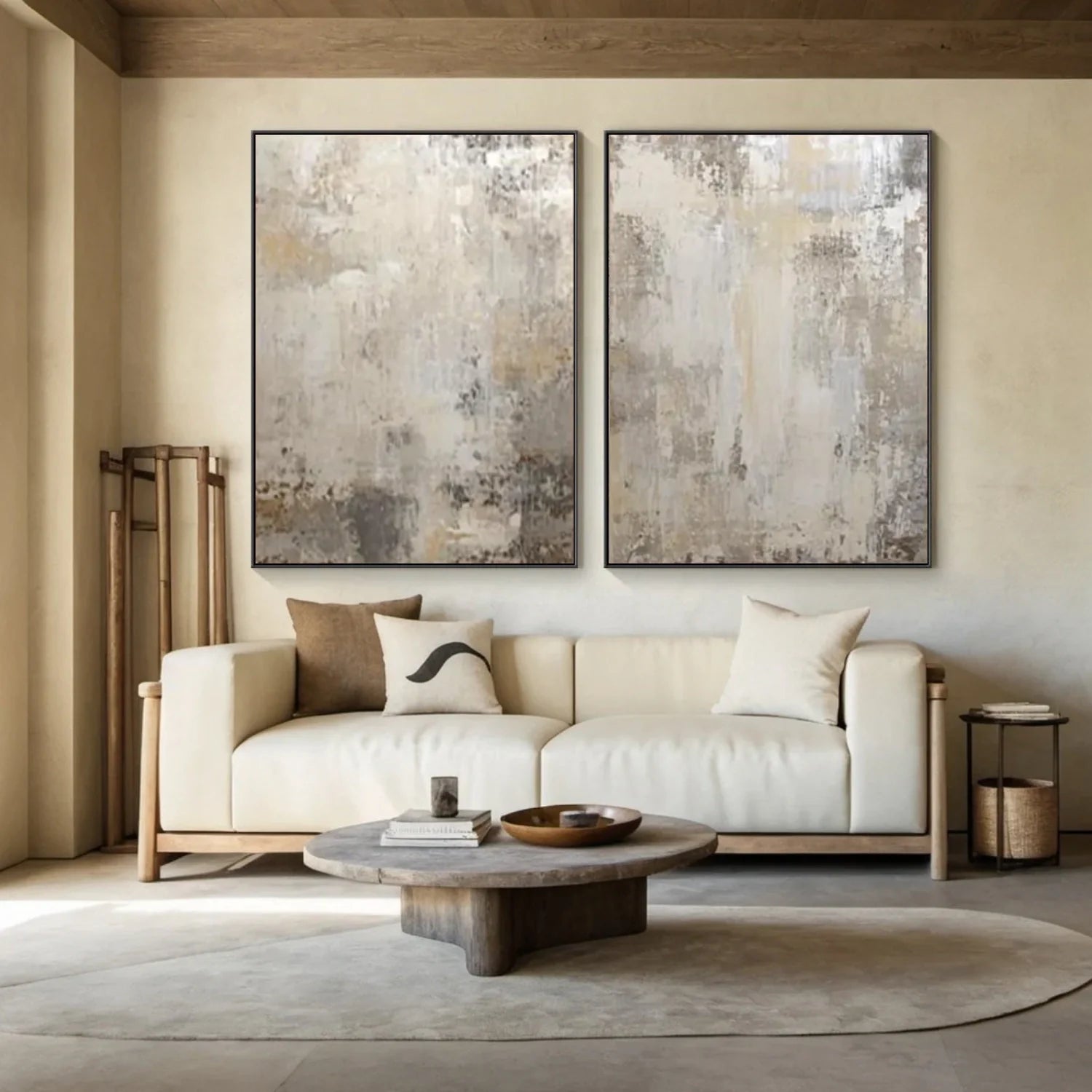 Wabi Sabi Canvas Art Set of 2 #WS797