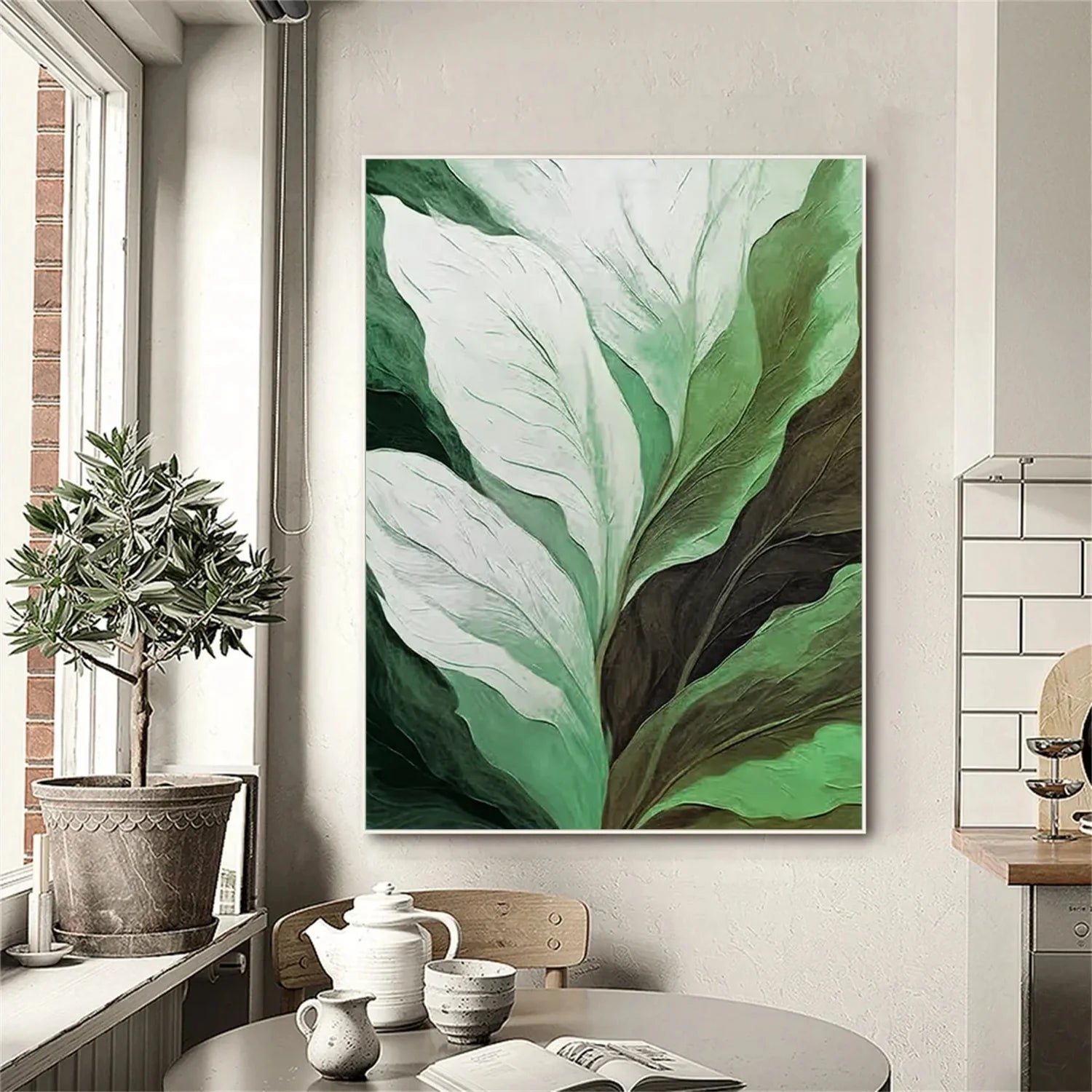 Flower & Tree Abstract Wall Art #ML116