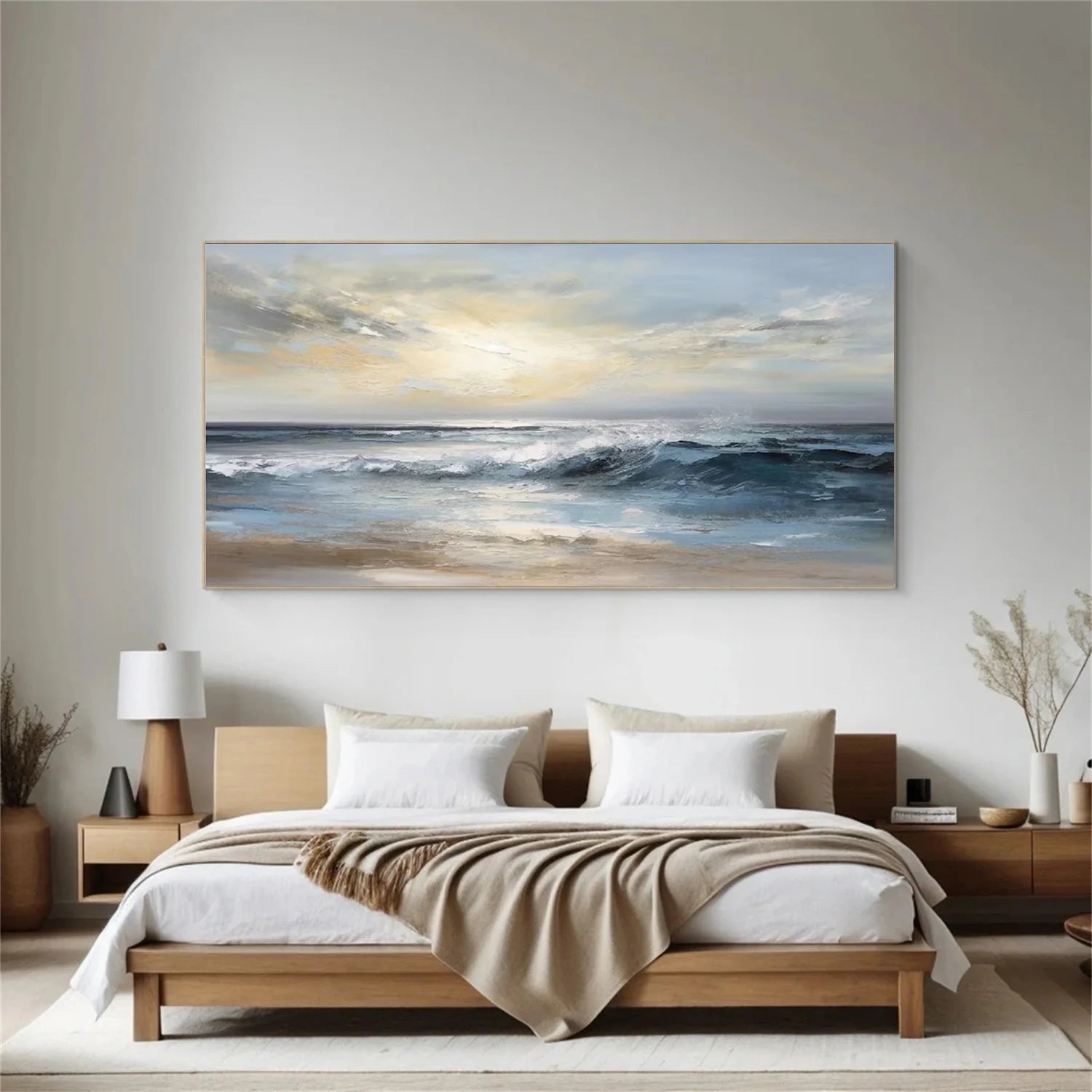Sea & Sky Abstract Wall Art #MS134