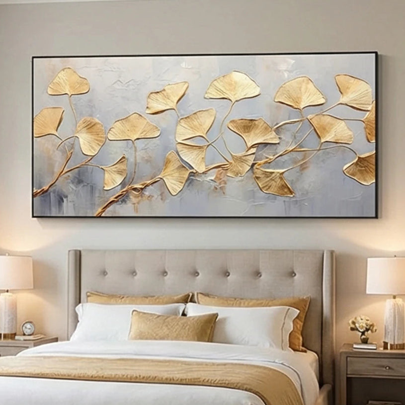 Flower & Tree Abstract Textured Wall Art #ML094