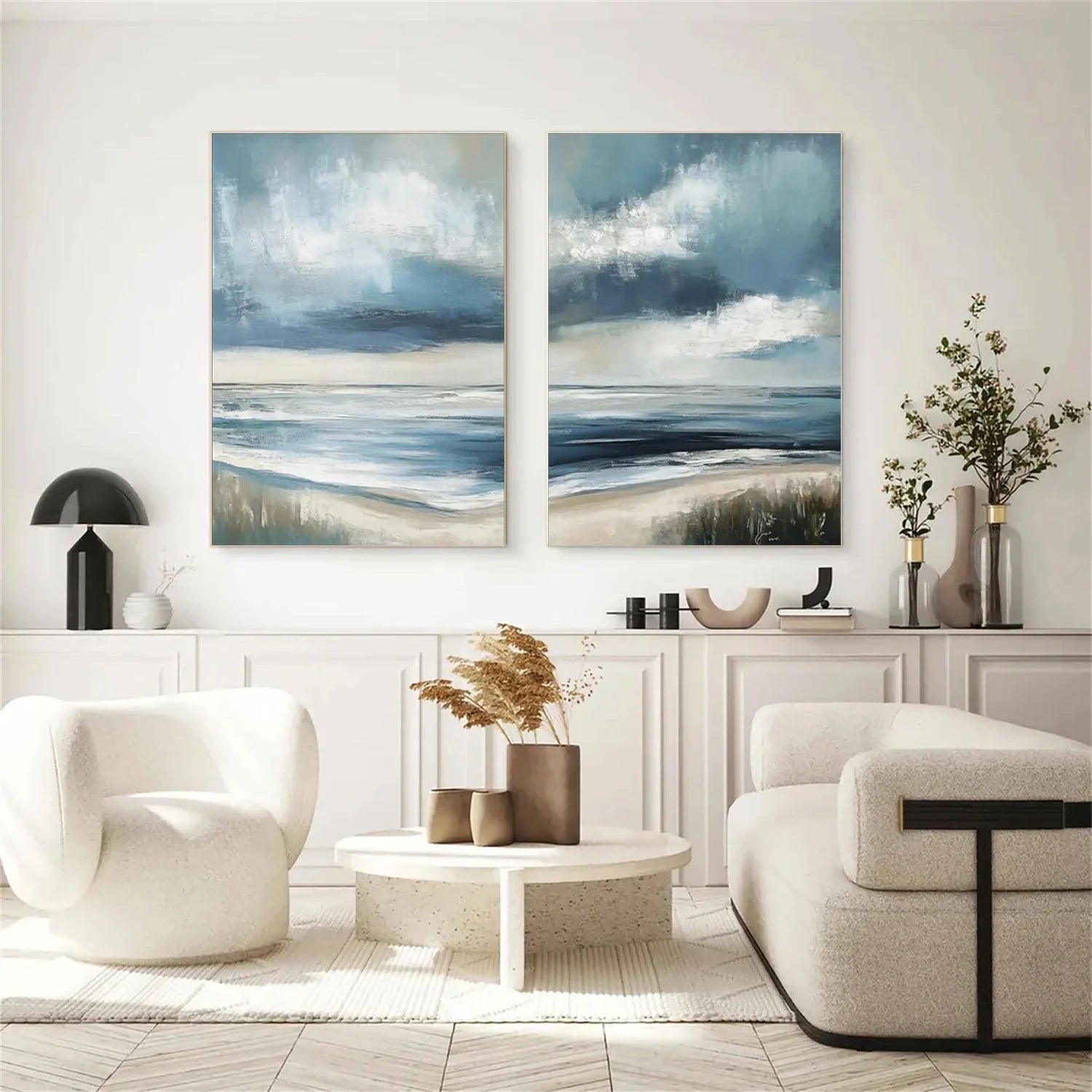Sea & Sky Abstract Wall Art #MS128