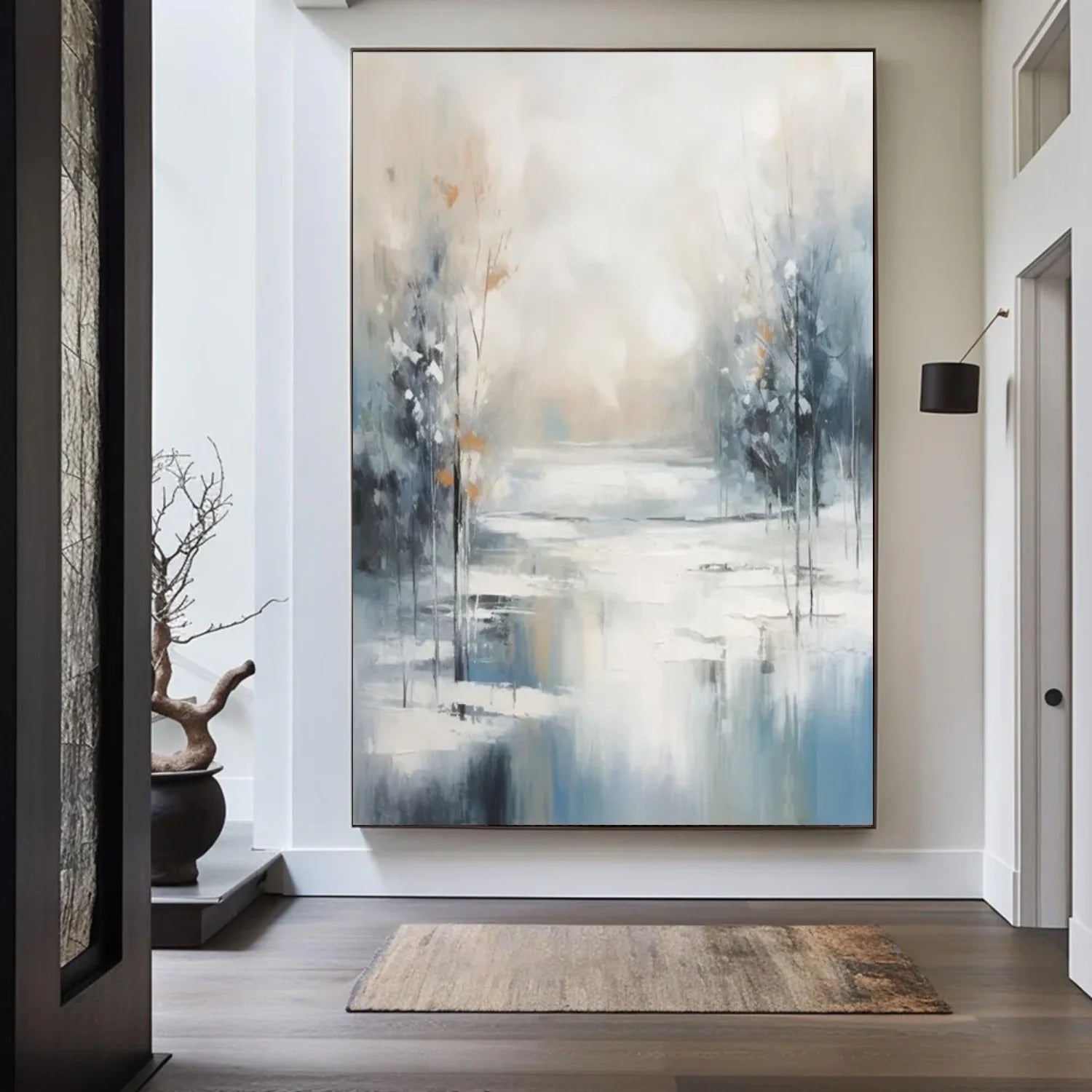 Flower & Tree Abstract Wall Art #ML161