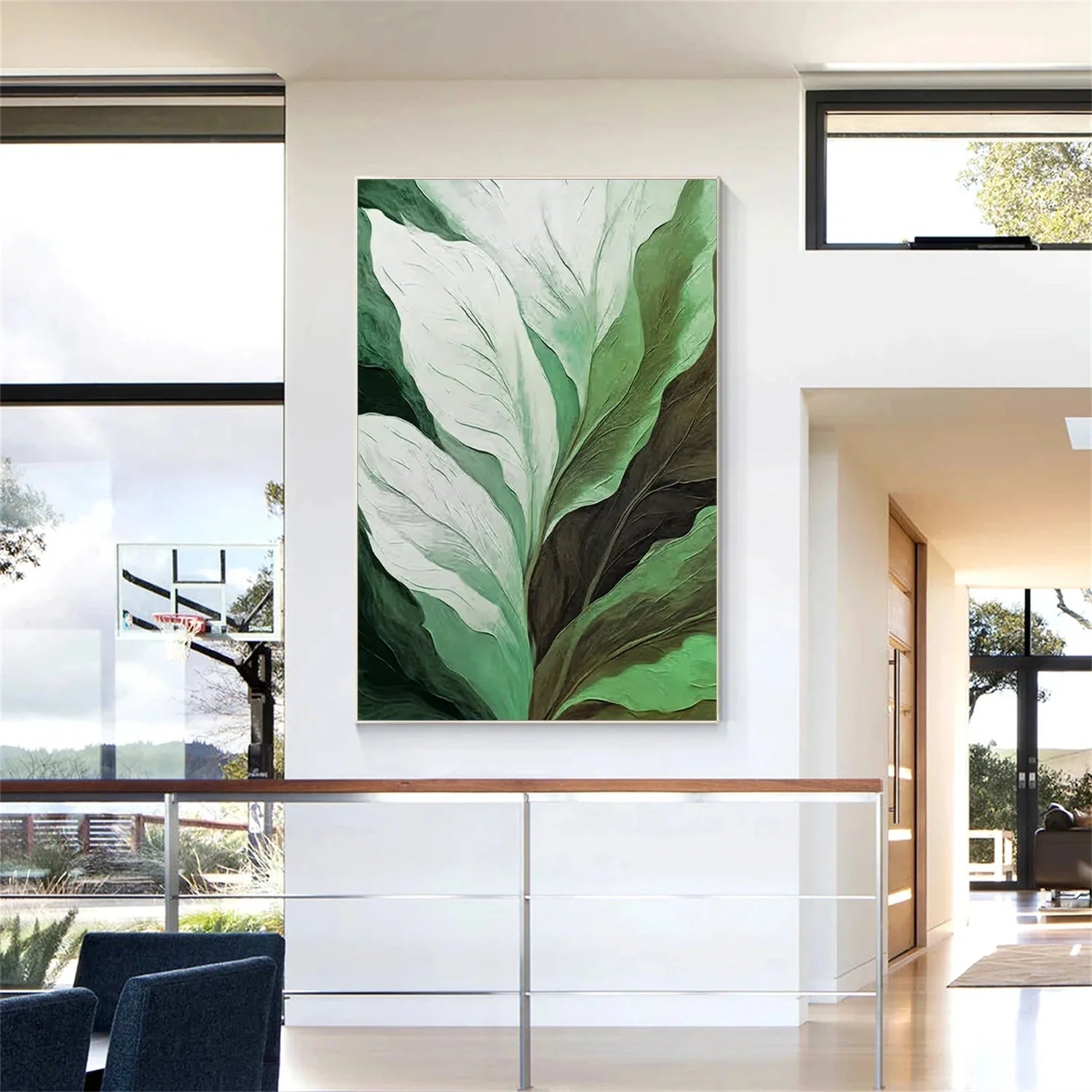 Flower & Tree Abstract Wall Art #ML116