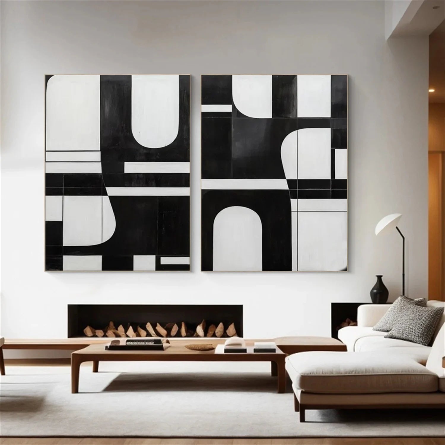 Abstract Tranquility Set of 2 #WS555