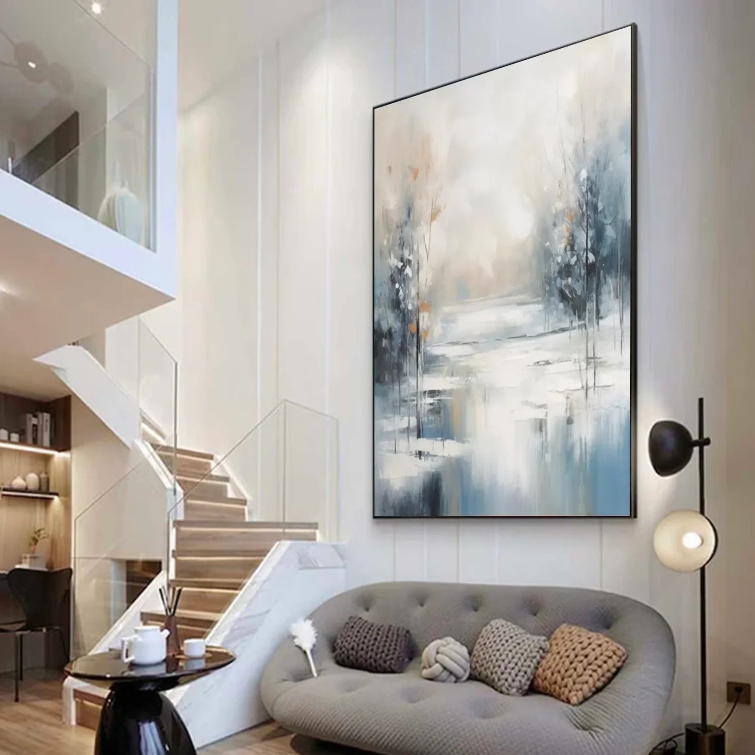 Flower & Tree Abstract Wall Art #ML161