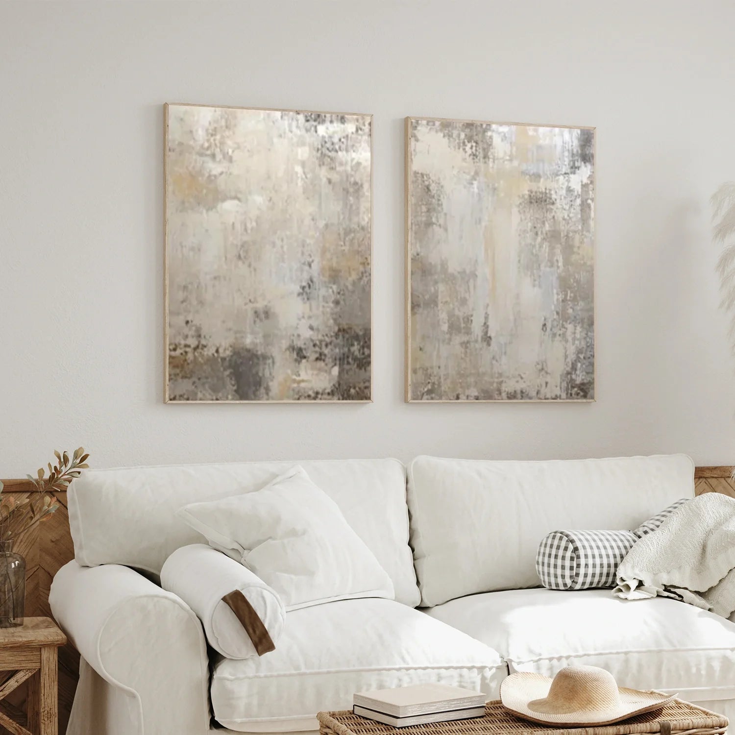 Wabi Sabi Canvas Art Set of 2 #WS797