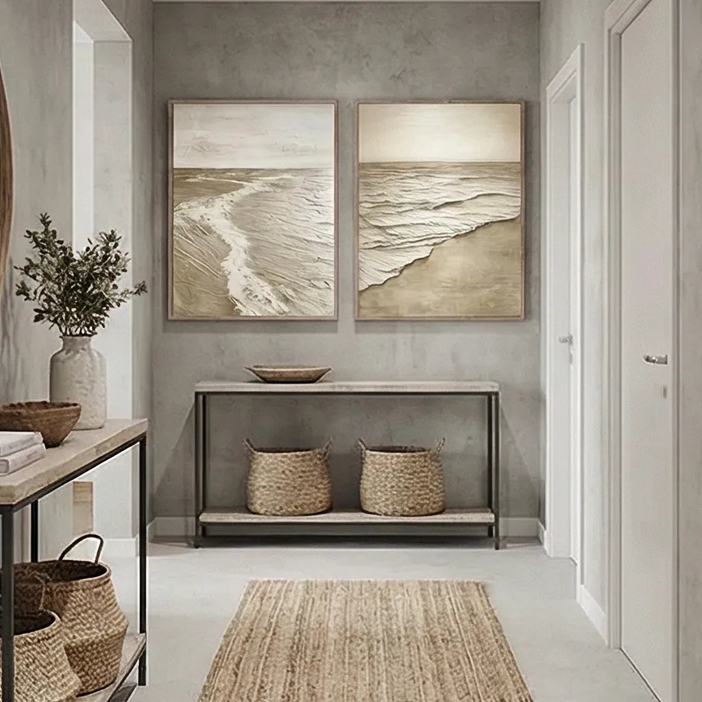 Minimalist Sea & Sky Art Set of 2 #MS081