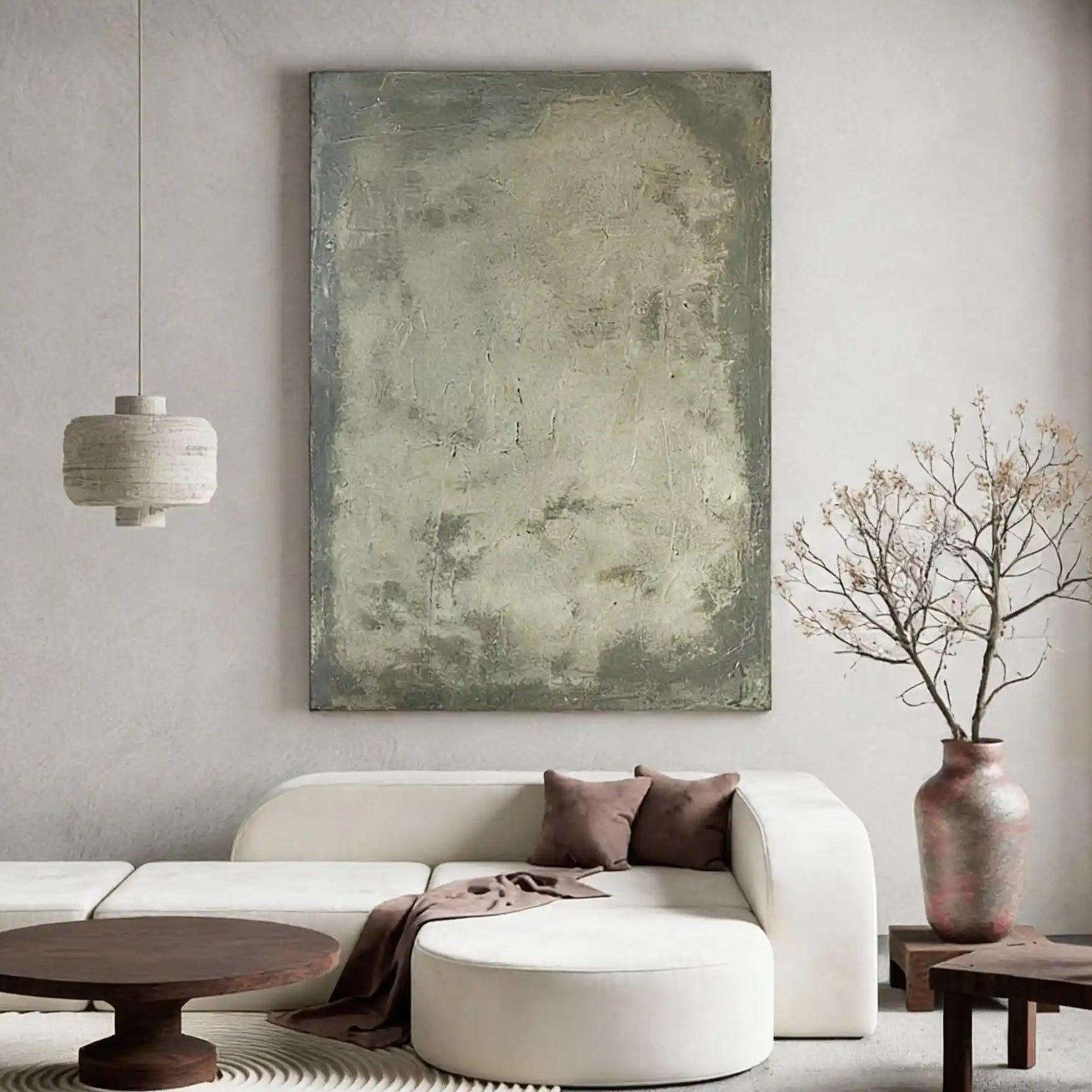 Blue & Green Abstract Painting #BGA 026