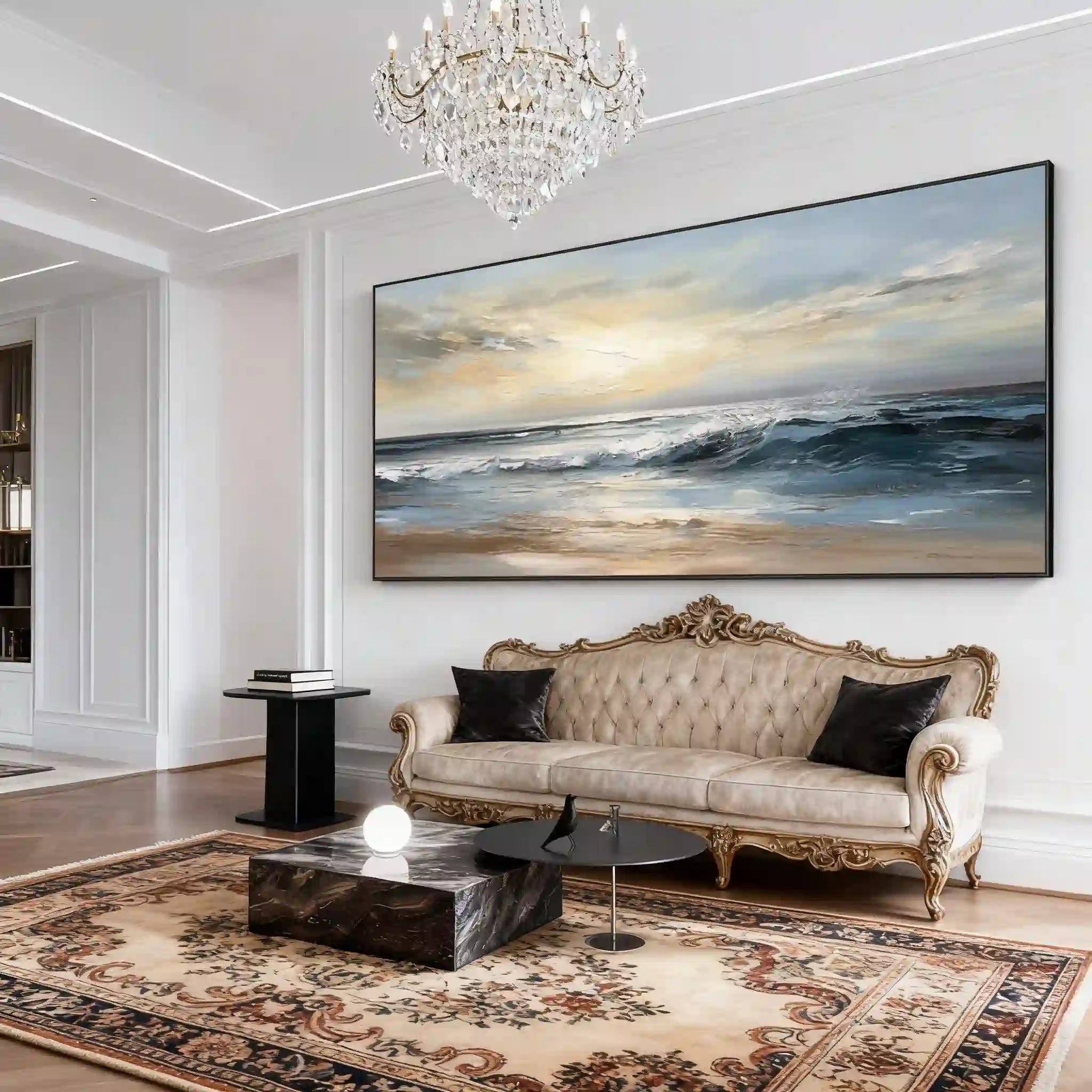 Sea & Sky Abstract Wall Art #MS134