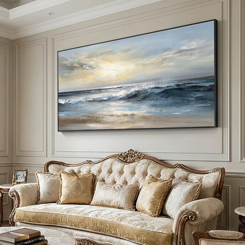 Sea & Sky Abstract Wall Art #MS134